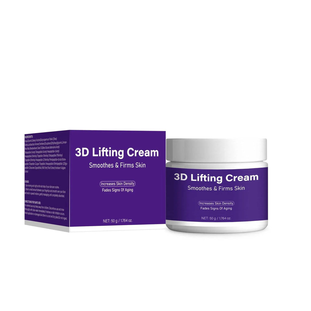 50g 3D lifting cream jar, FP B069 Style, body care appliance for face and neck daily care