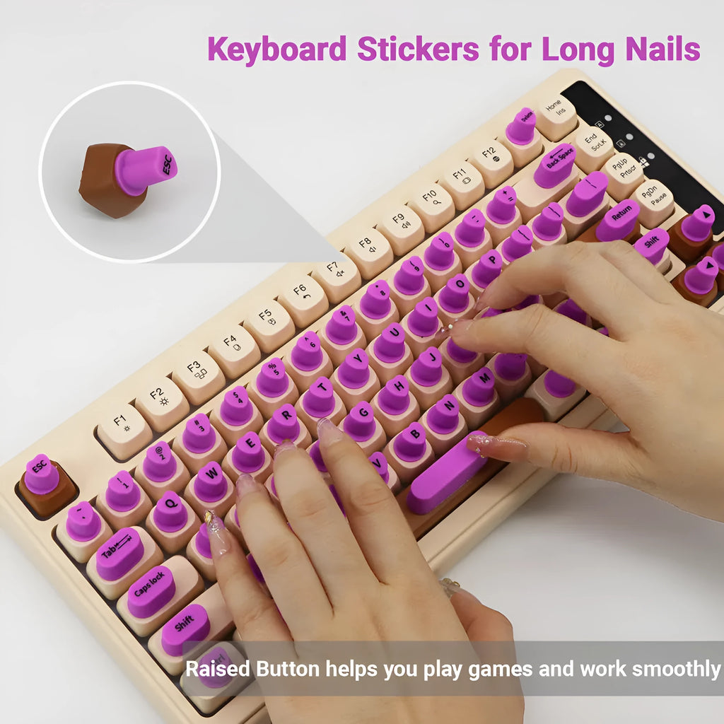 Silicone keyboard stickers for desktop and notebook computer, 17x11x1.5cm, anti-static, multi-colour options
