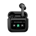 T68 PRO wireless Bluetooth in-ear headset in black with touch colour screen