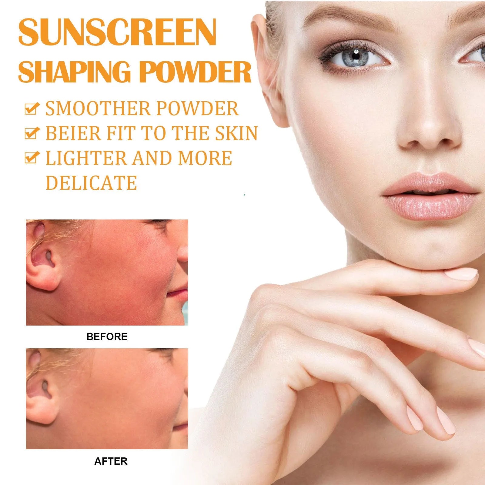 8g compact of translucent mattifying setting powder for oil control and makeup finishing