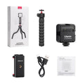 Multifunctional VLOG suite with an adjustable tripod in the 2985 set colour for live streaming and photography.