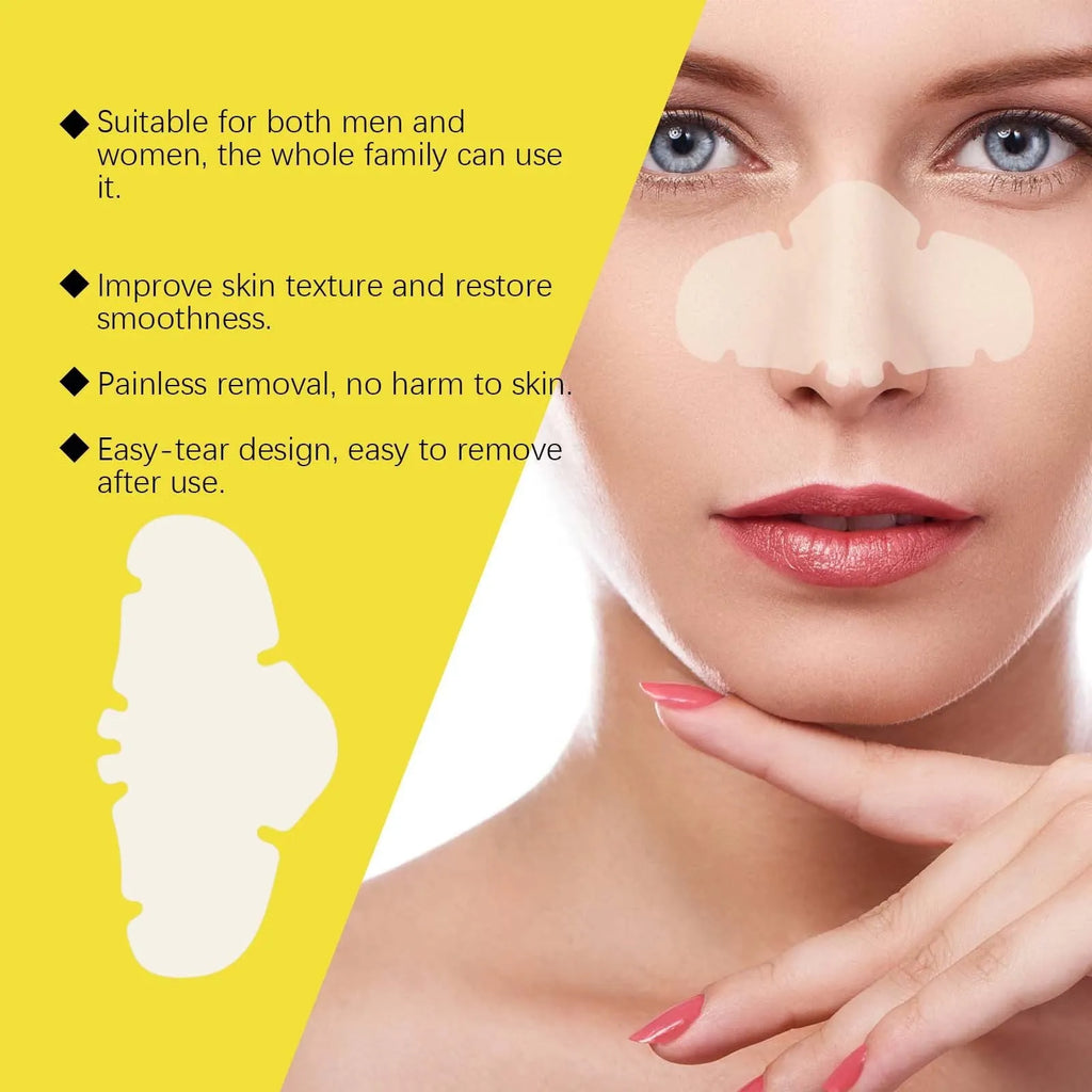 12 hydrocolloid nose patches for pore cleansing and spot treatment