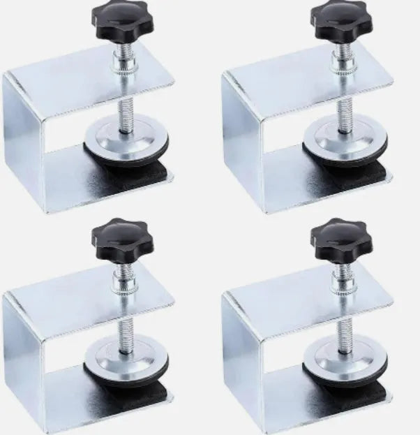 Drawer panel fixing clip with stainless steel and galvanized metal options for wood board mounting