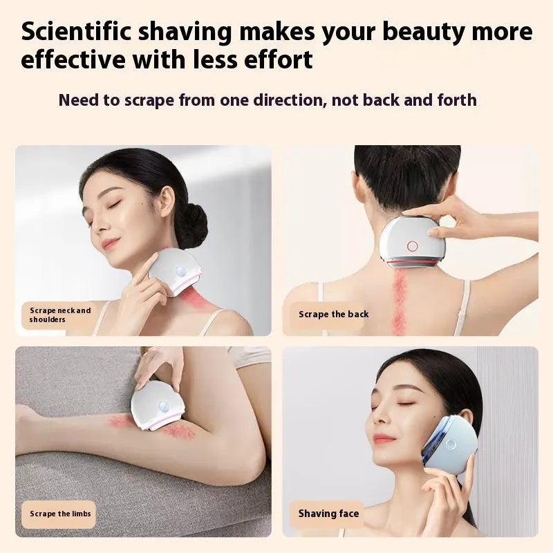 2004 model household electric scraping and photon IPL beauty instrument with colour light display.