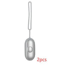 Hand-held micro-current sleep aid device with round button and USB charging port