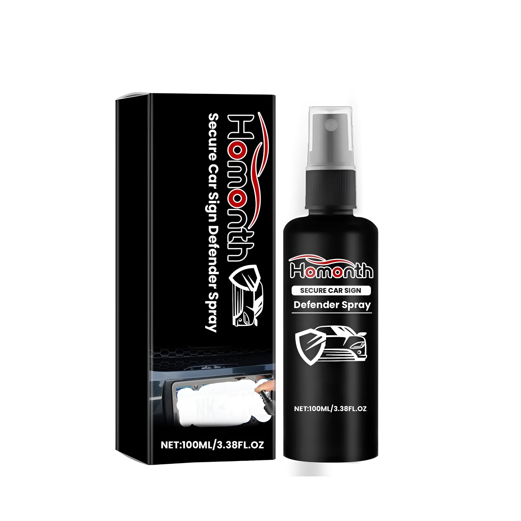 Secure Car Sign Defender Spray 150ml aerosol canister for windscreen sticker removal