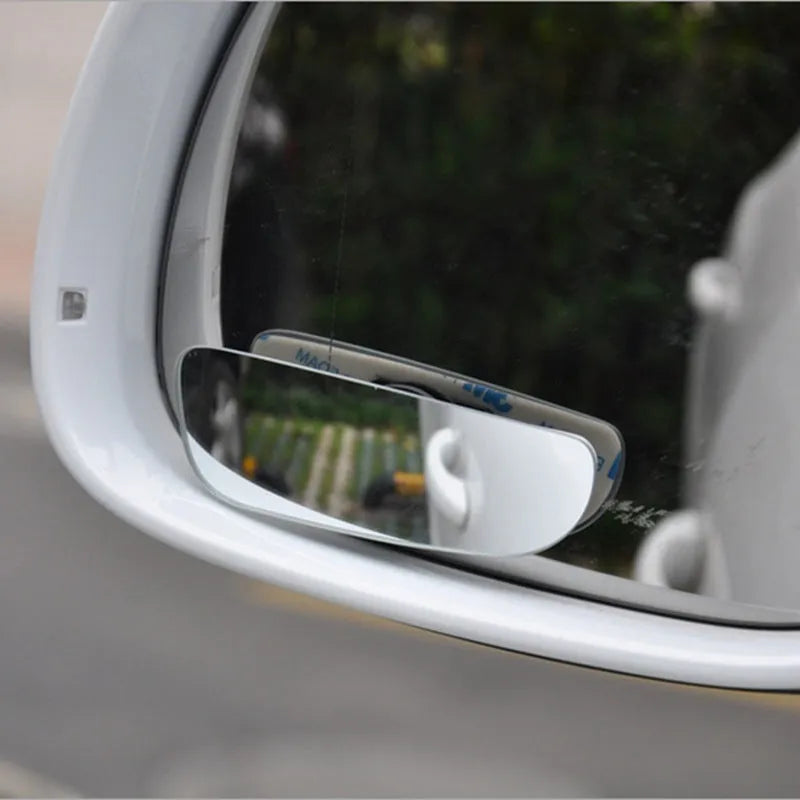 Glass Boundless HD adjustable rearview mirror add-on for cars on a white background.