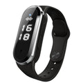 Ultrasonic mosquito repellent bracelet electronic watch black colour display background