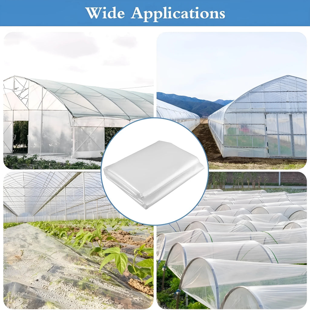Plastic greenhouse film for vegetable shed insulation in 4x8 metre size