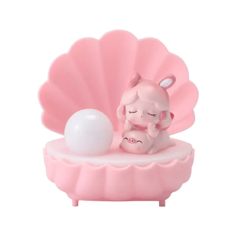Shell Star Light decorative night lamp with cartoon character design in resin construction