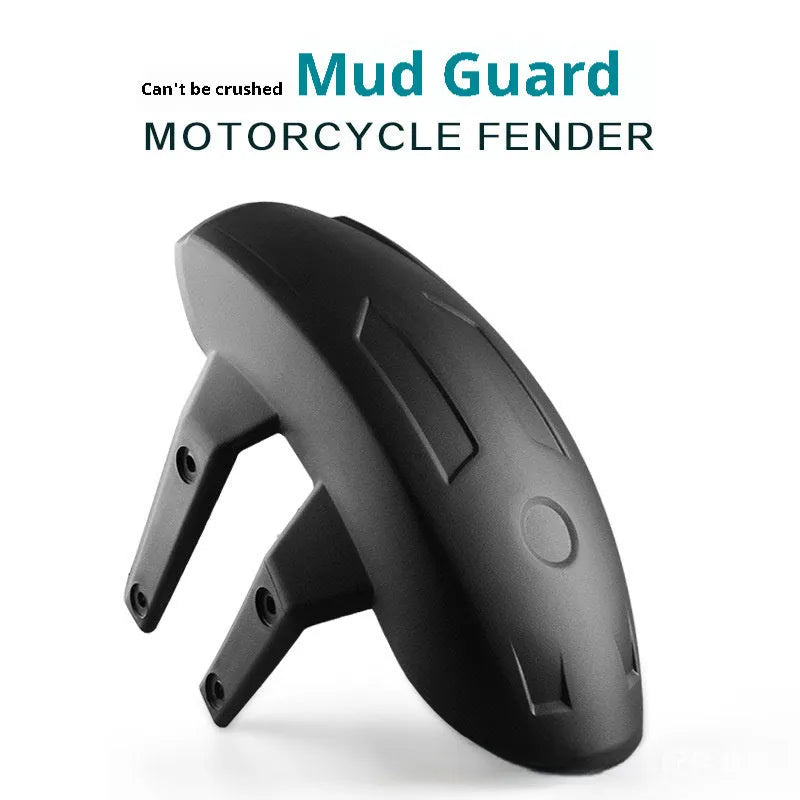 Universal motorcycle rear mudguard black plastic lengthened fender for horizon modification