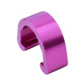 Aluminium alloy C buckle in multiple colours including black, blue, gold, green, pink, purple, red, and silver.