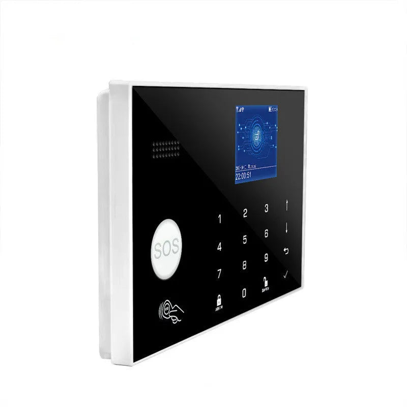 ER G30 intelligent WiFi GSM touch button household burglar alarm host unit