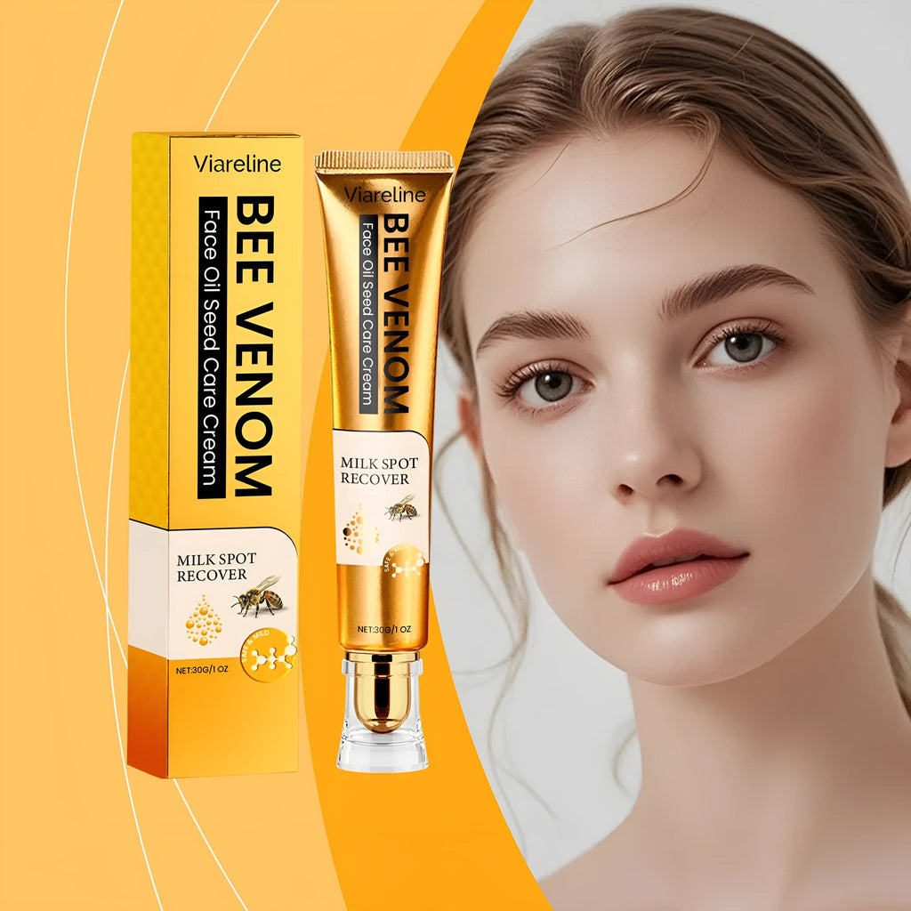 30g facial and neck moisturising cream with bee venom and milk extract