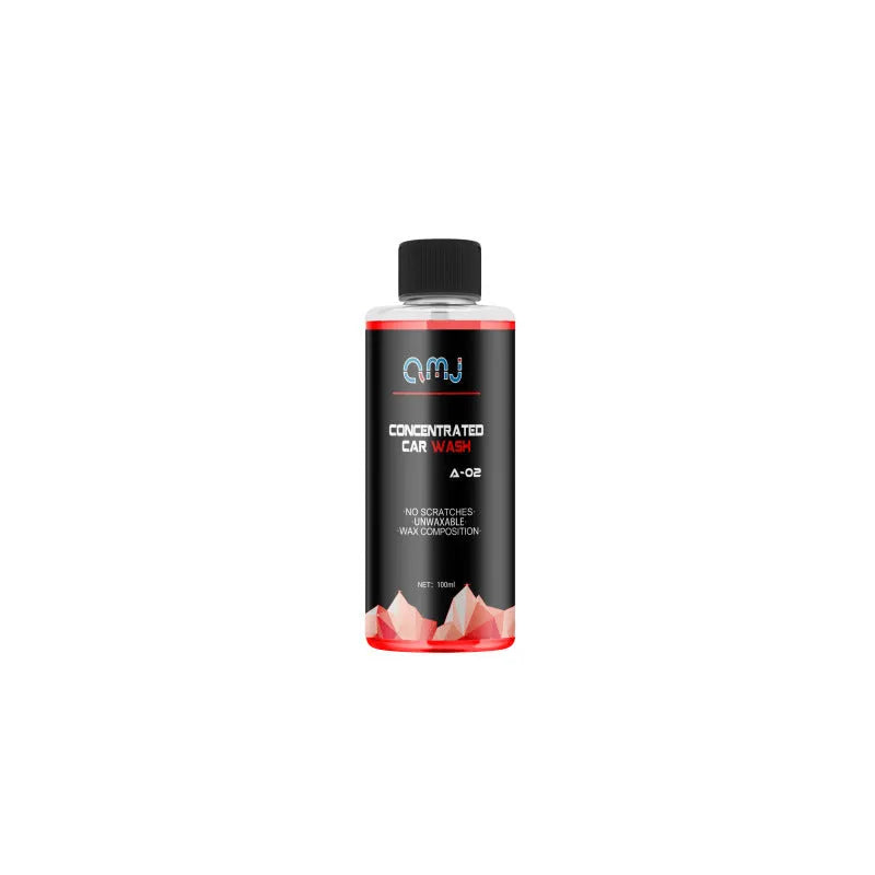 100ml bottle of super concentrated car decontamination and polishing high-foam cleaner