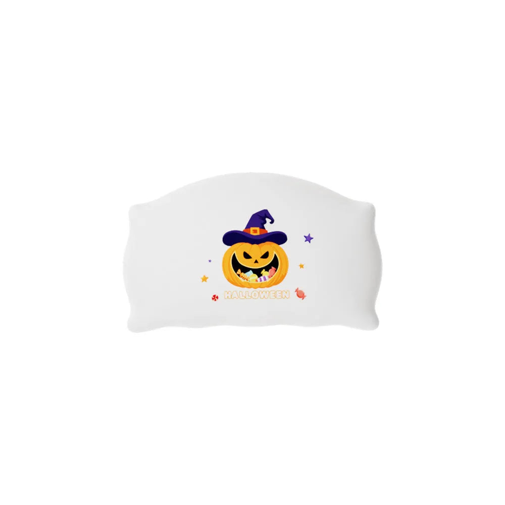 Cartoon Halloween doll table lamp in Magic Ghost or Pumpkin Ghost colour, shown on a table.