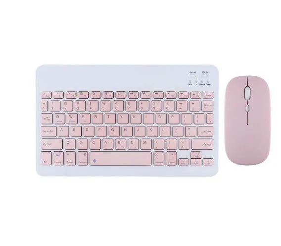 Bluetooth keyboard and rechargeable mouse bundle in multiple colour options including elegant white and dark night green