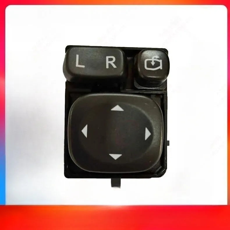 Black plastic power mirror switch for Dongfeng Fengon 580 vehicle replacement