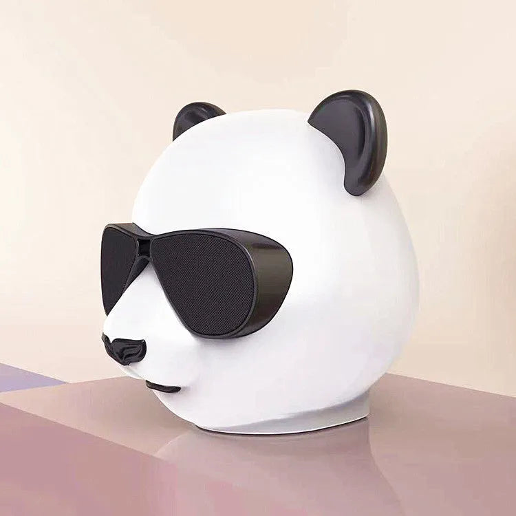 Compact classic style portable Bluetooth speaker showing USB port.