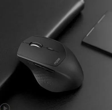 Pennefather MT550 wireless Bluetooth mouse in black with six buttons, cordless computer mouse for office and home use