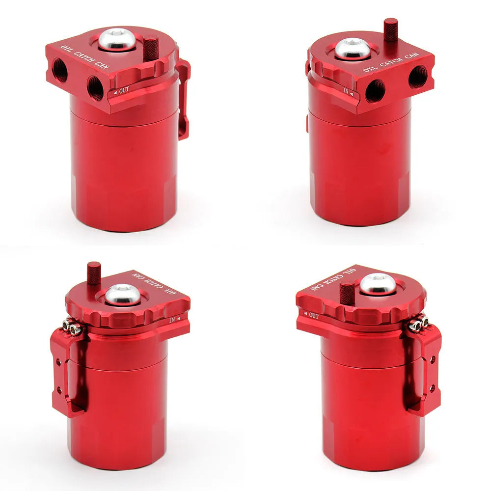 Aluminium alloy car engine oil breather pot in choice of four colours for modification projects