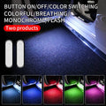 Car warning door light with LED anti-collision safety strip projection