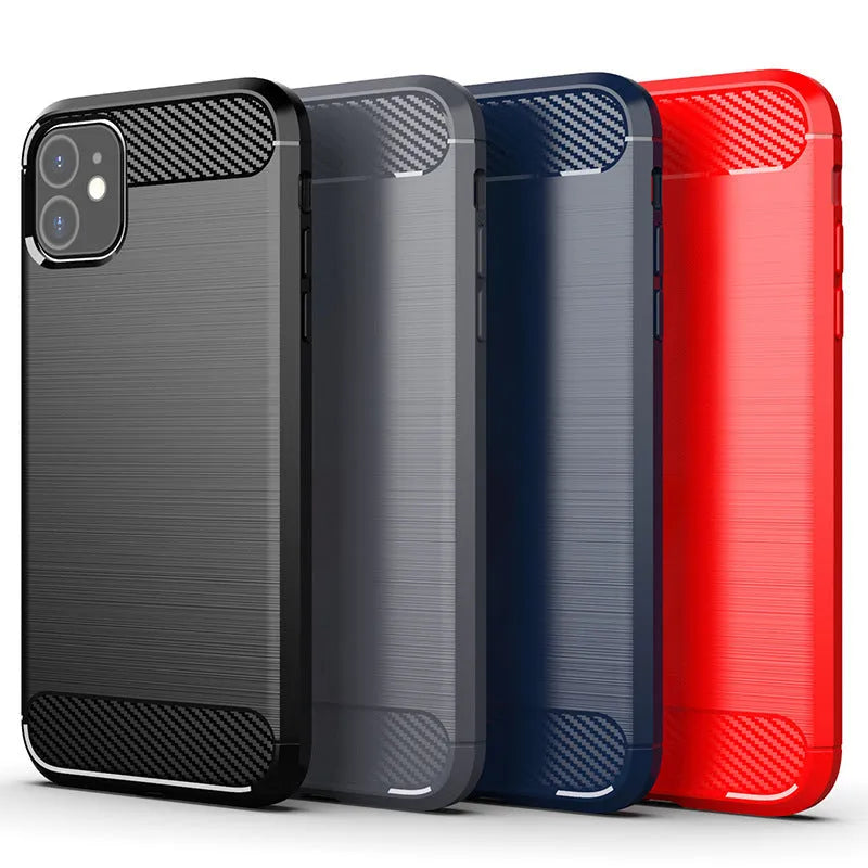 Compatible Apple iPhone 11 Pro Max TPU back cover case in black with 1.8 mm thickness injection moulded design