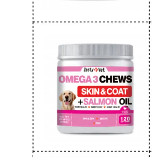 A bottle of health supplement capsules containing 120 capsules, with label showing seven style options.