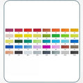 Set of double-headed alcohol marker pens with round and chisel tips for professional art and design work.