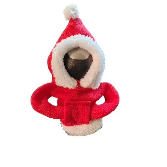 Cloth gear lever protective cover in various designs including shark, frog and coloured fur ball styles