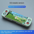 Mobile wireless game handle in ABS material with Type-C charging port, lightweight 168g