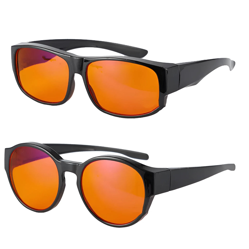 Anti-blue light glasses square style PC frame PRO lens 99% blue light block