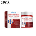 Two 80g tubes of leg moisturising cream in white packaging
