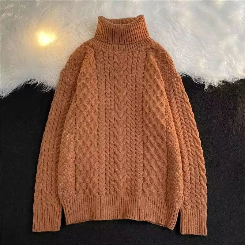 Loose fit polyester long sleeve top in apricot colour for couples casual wear