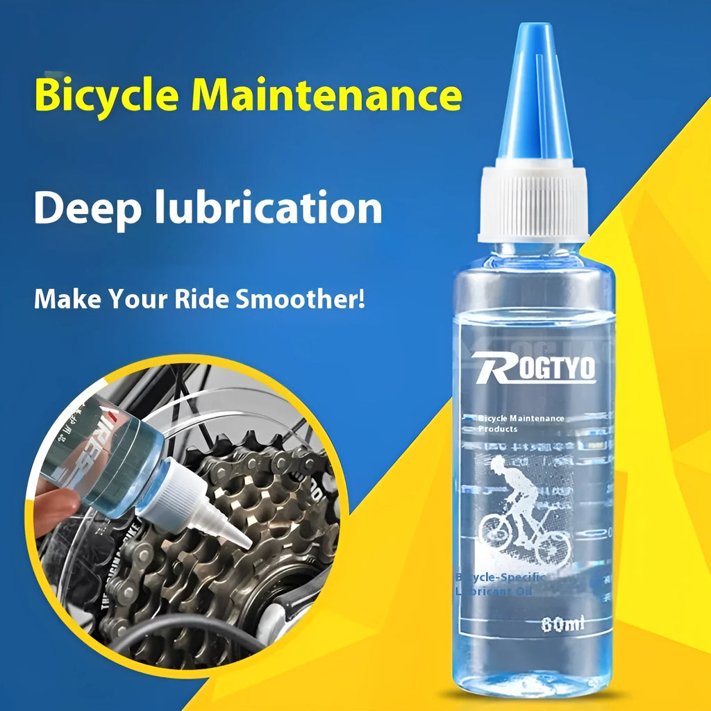 60ml bicycle chain oil bottle for mountain bike lubrication and rust protection maintenance