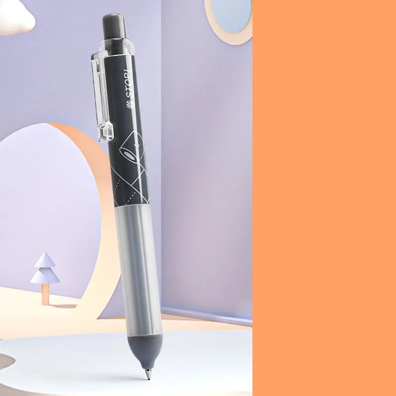 0.5mm cloud grip mechanical pencil in black or white with minimalist design