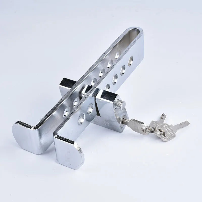 Car brake accelerator pedal lock steel construction 8-hole 19.5cm height anti-theft device