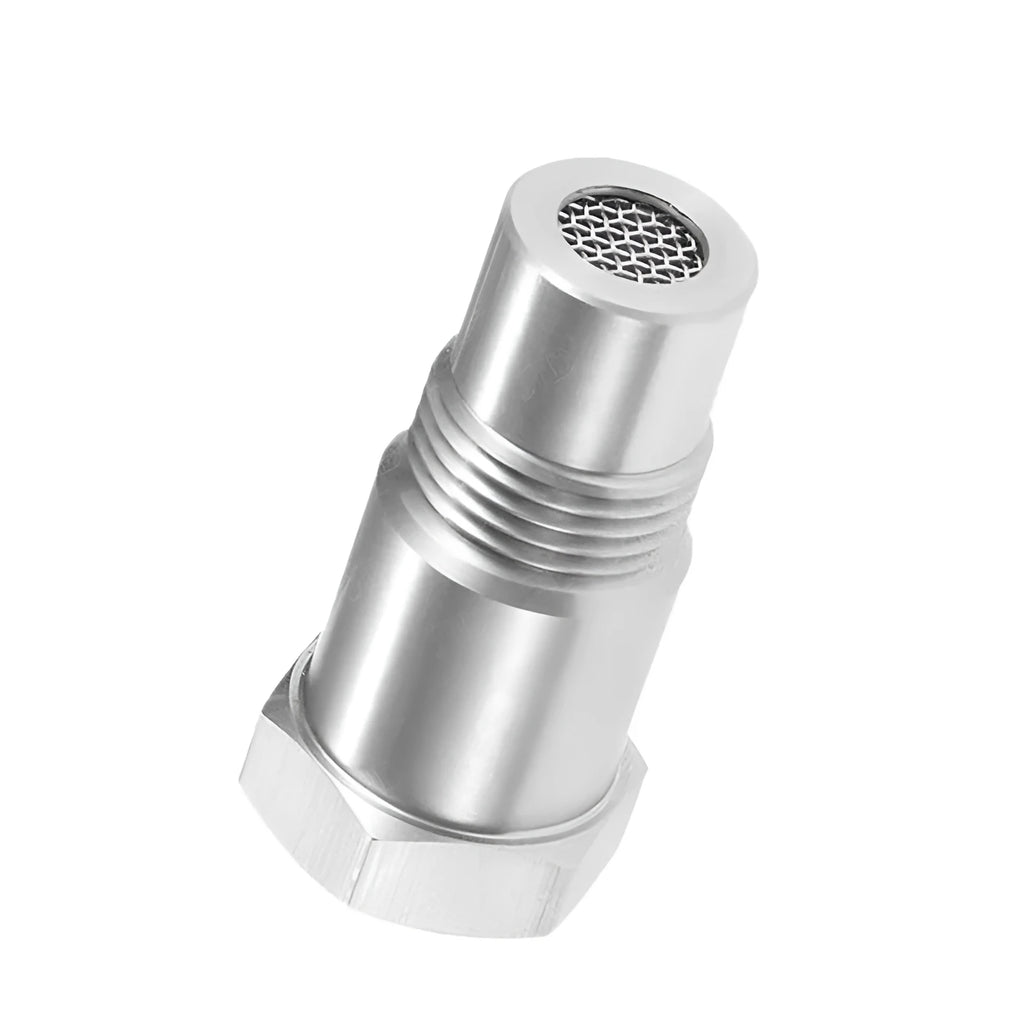 304 stainless steel oxygen sensor adapter with three-way catalyst specification for automotive exhaust modifications