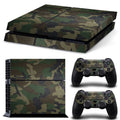 PS4 console protective film covering sticker showing 0.001mm thickness and high-definition printing