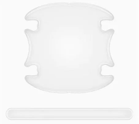 Transparent 3D car door handle bowl stickers for scratch protection