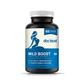 Bottle of 60 vegetarian probiotic and herbal support capsules with turmeric and moringa.