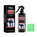 Car nano paint coating agent 4x18.4cm bottle with 20x20cm towel and scratch remover