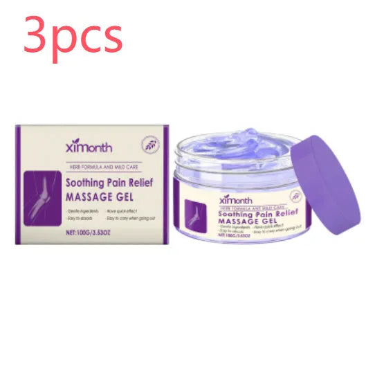100g tube of body massage gel for joints, knees and elbows care