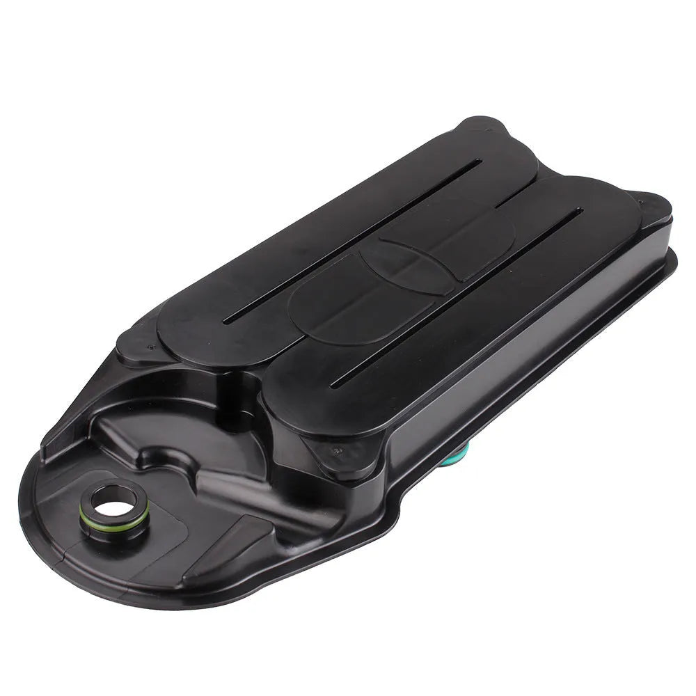 Black automotive ventilation filter for Ram trucks with 6.7L Cummins diesel engines