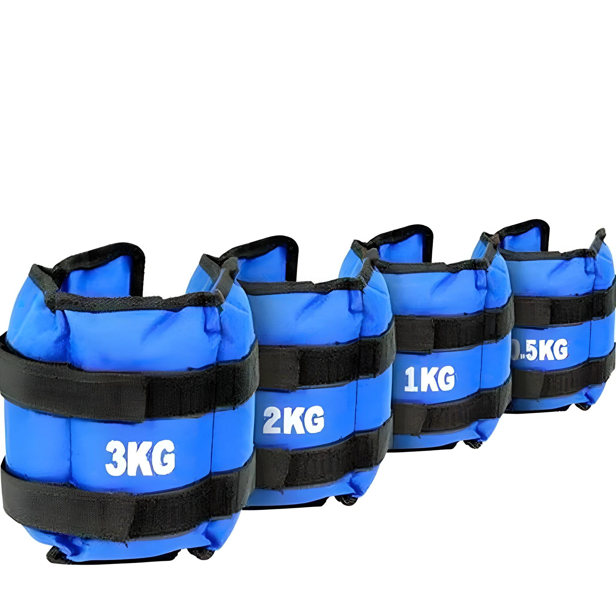 Pair of Oxford cloth legging sandbags for track and field training in six weight options