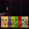 Handmade Argentinian incense sticks set with eight fragrance options including Peru Holy Wood and Romantic Lavender
