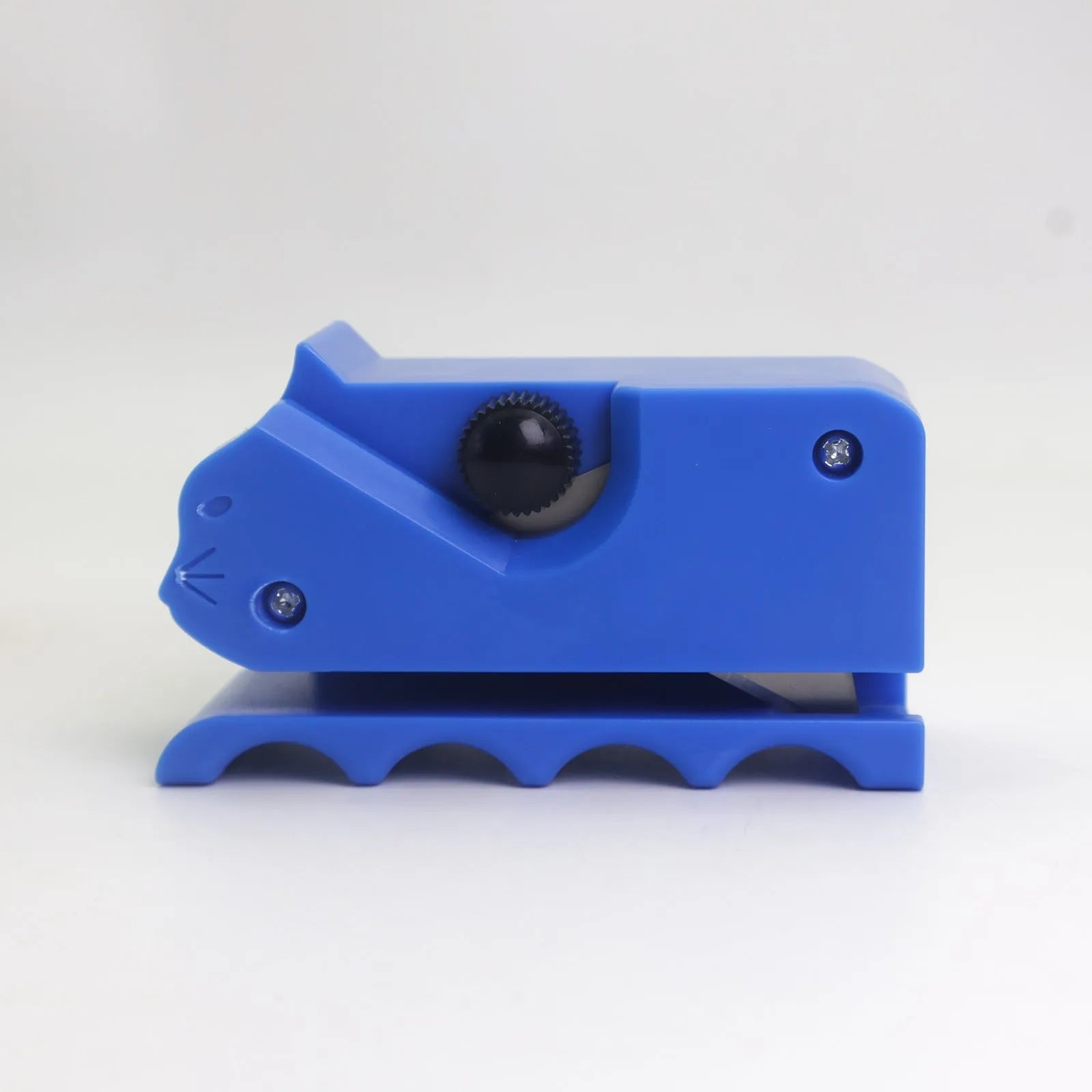 Colour options of a cute cartoon cat-shaped ABS plastic cutting knife for corrugated paper crafts