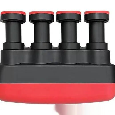 Finger strength trainer PP material 9x2x7cm in all black colour