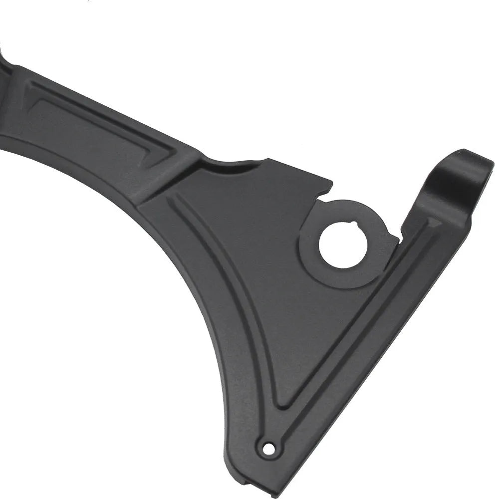 Gloss black ABS plastic cockpit fairing for BMW R1250GS motorcycle, model MO-CH003
