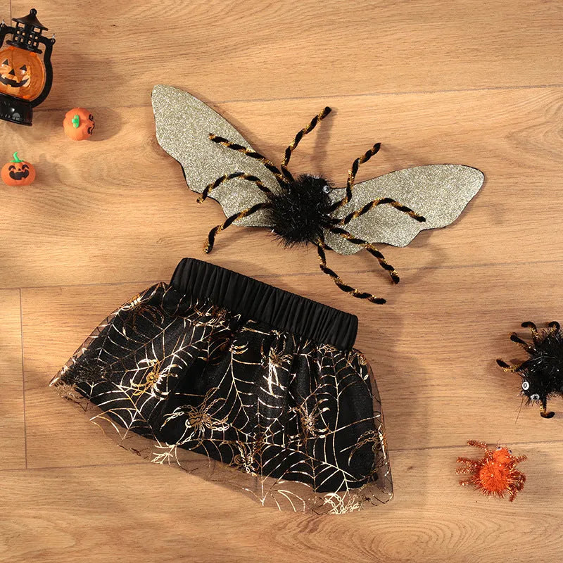 A solid-colour polyester dog suit costume for Halloween, shown in size L.